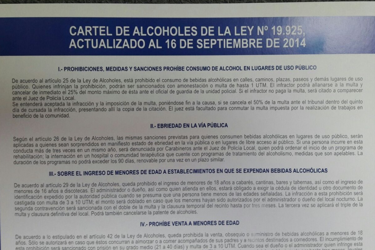 ATENCIÓN EXPENDIOS DE BEBIDAS ALCOHOLICAS | Ilustre ...